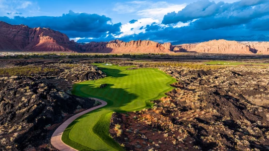 Black Desert Resort - aerial view