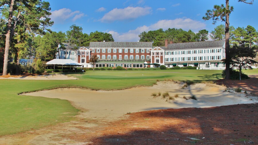 Mid Pines Golf Club - hole 18