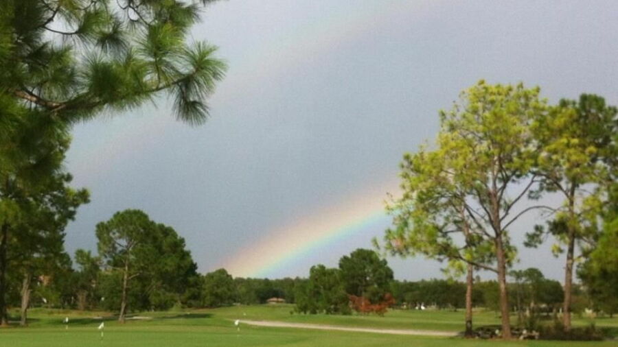 Hunter's Creek GC: Practice area