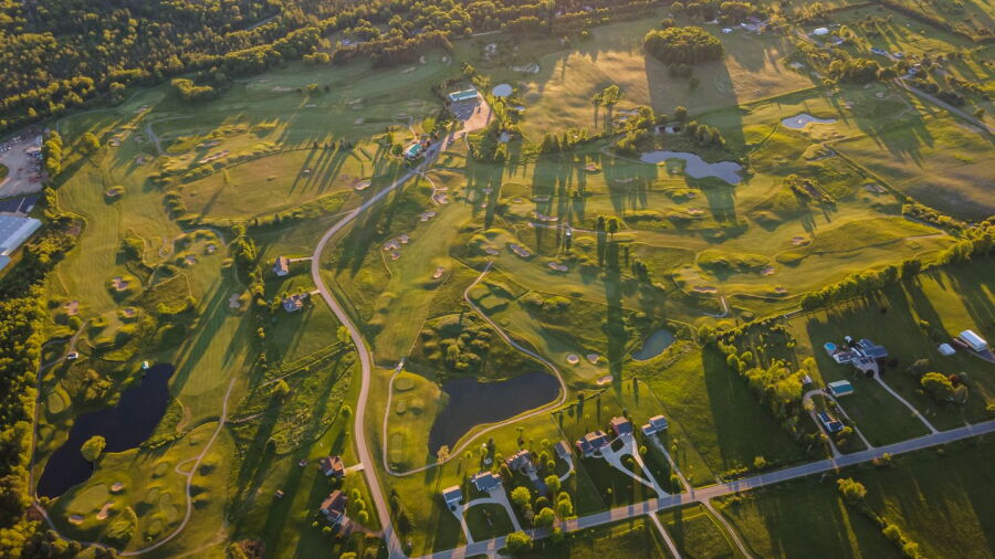 Eagle Glen GC: Aerial