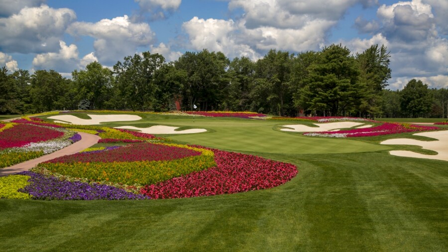 SentryWorld golf course - hole 16