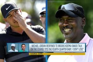 Koepka’s Michael Jordan Story