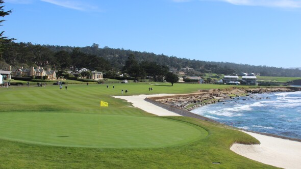 Pebble Beach Golf Links - hole 18