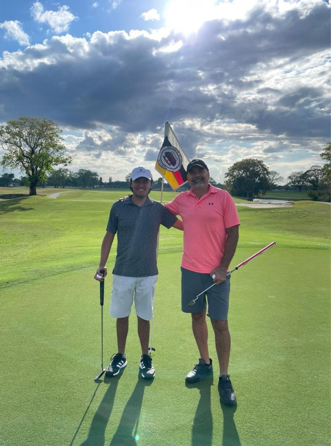 Golf round with my son! (Photo submitted by fdiegoa on 03/14/2026)