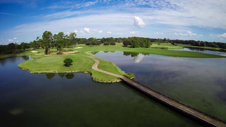 Links of Lake Mary: Aerial