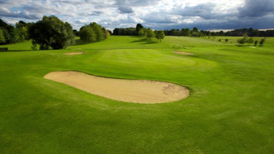 18th green at Thorpe Wood
