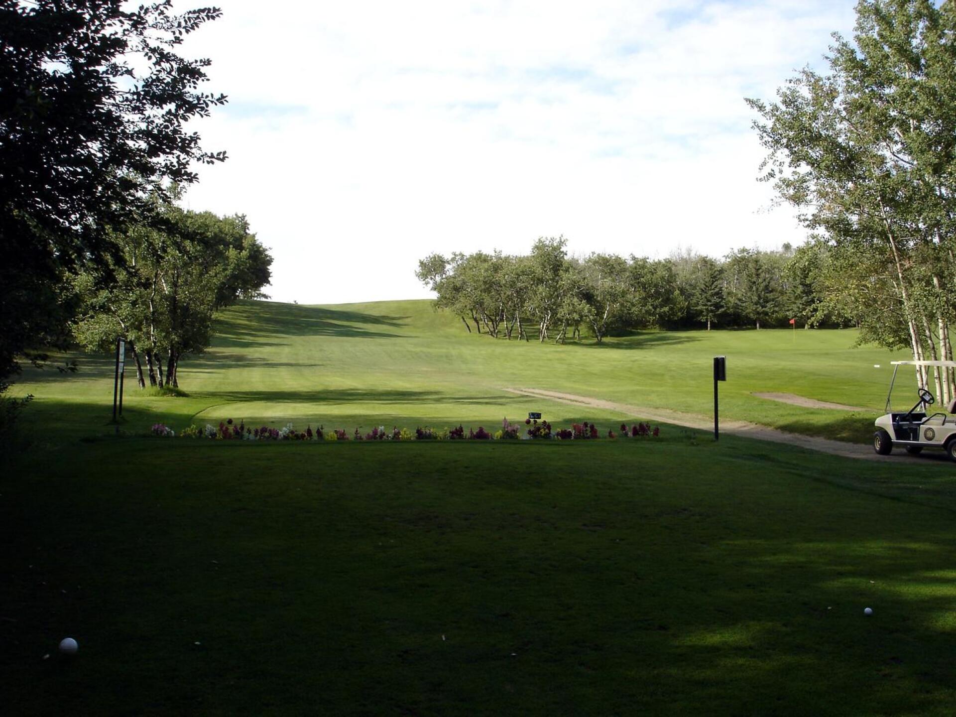 Hardisty Lakeview GC, Hole 5, Par 4, 362 yds (Photo submitted by DYakimec on 06/20/2018)