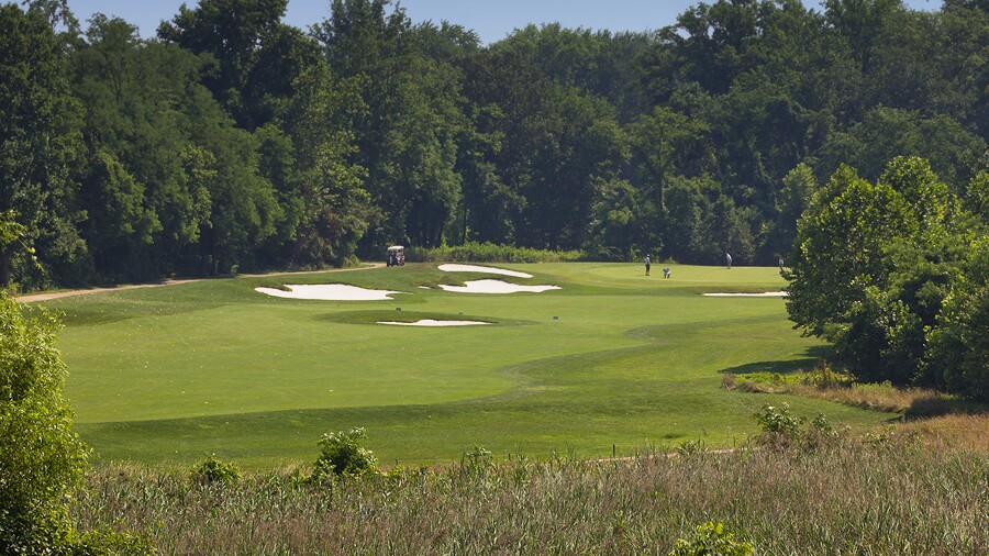 White Clay Creek C.C. golf course - hole 6