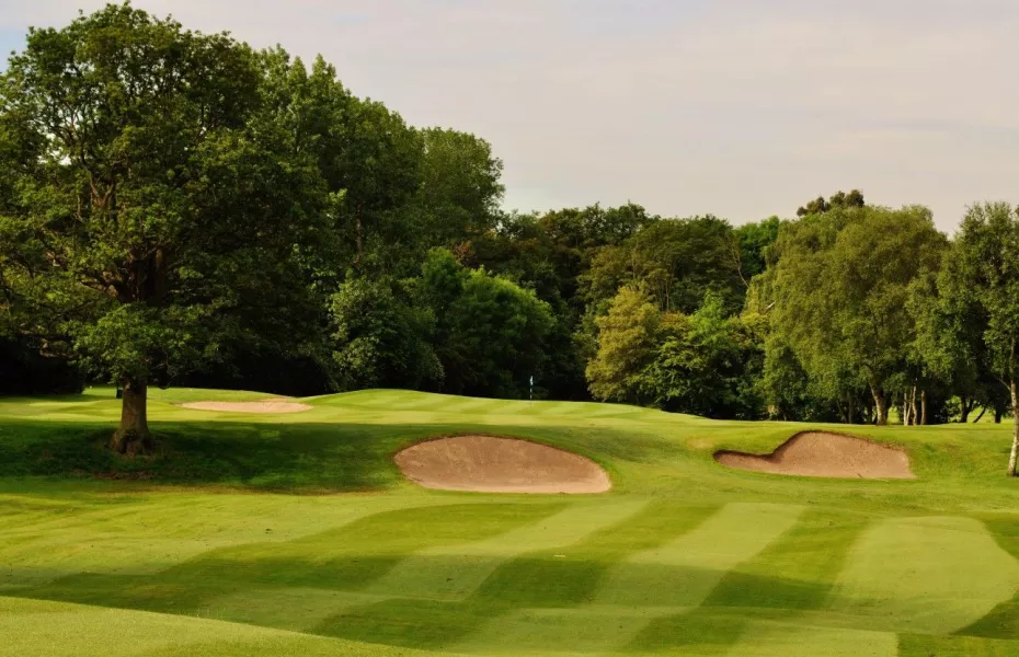 4th green at Edgbaston Golf Club