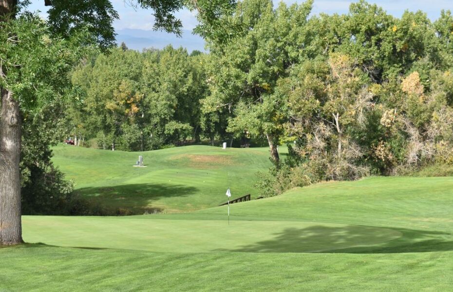 Nine Hole at South Suburban Golf Course in Littleton, Colorado, USA