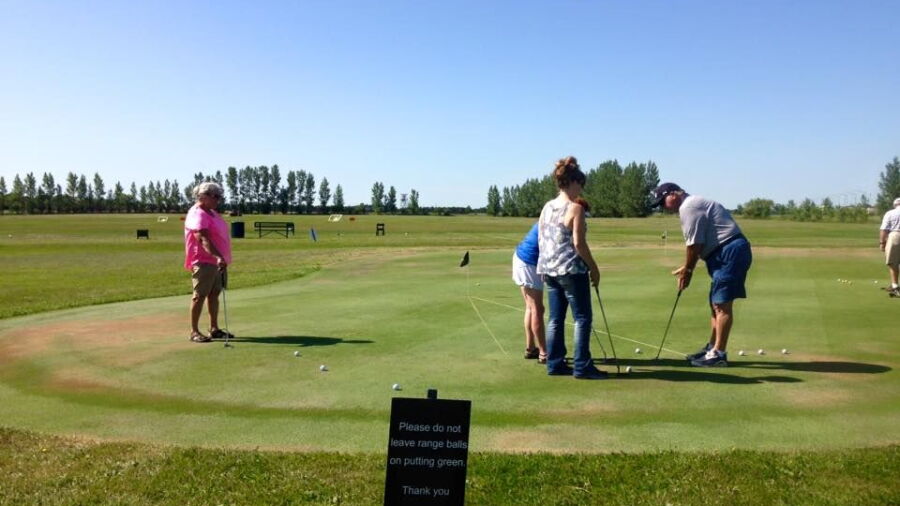 Roughrider GC: Practice area