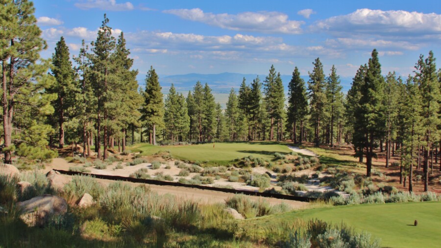 Clear Creek Tahoe golf course - hole 17 