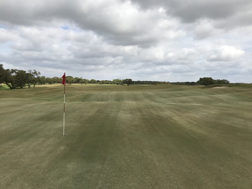 Wolf Point double green