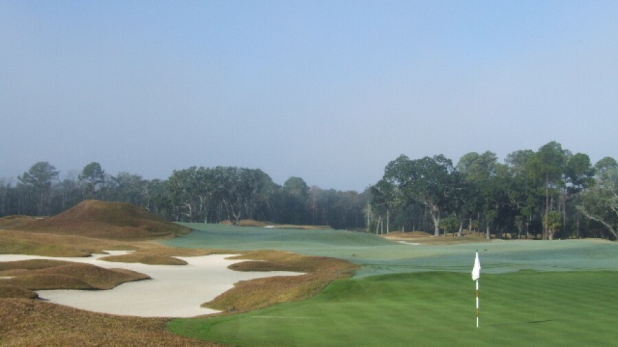 Dye Course at Colleton River Plantation - hole 9
