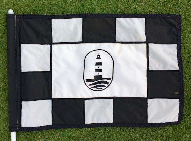 Sapelo Hammock's logo is one of our favorites at any public course - simple, modest and giving a sense of the course's ties to the water.