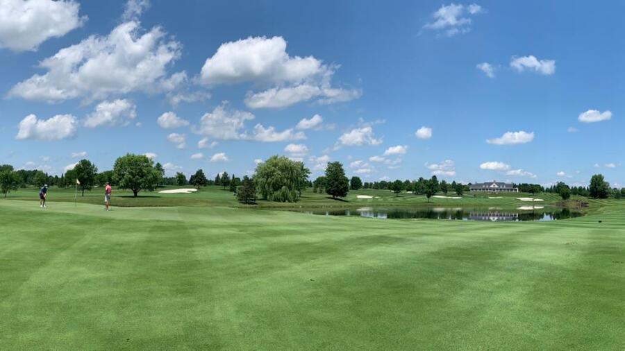 Turning Stone - Atunyote course - panoramic shot 