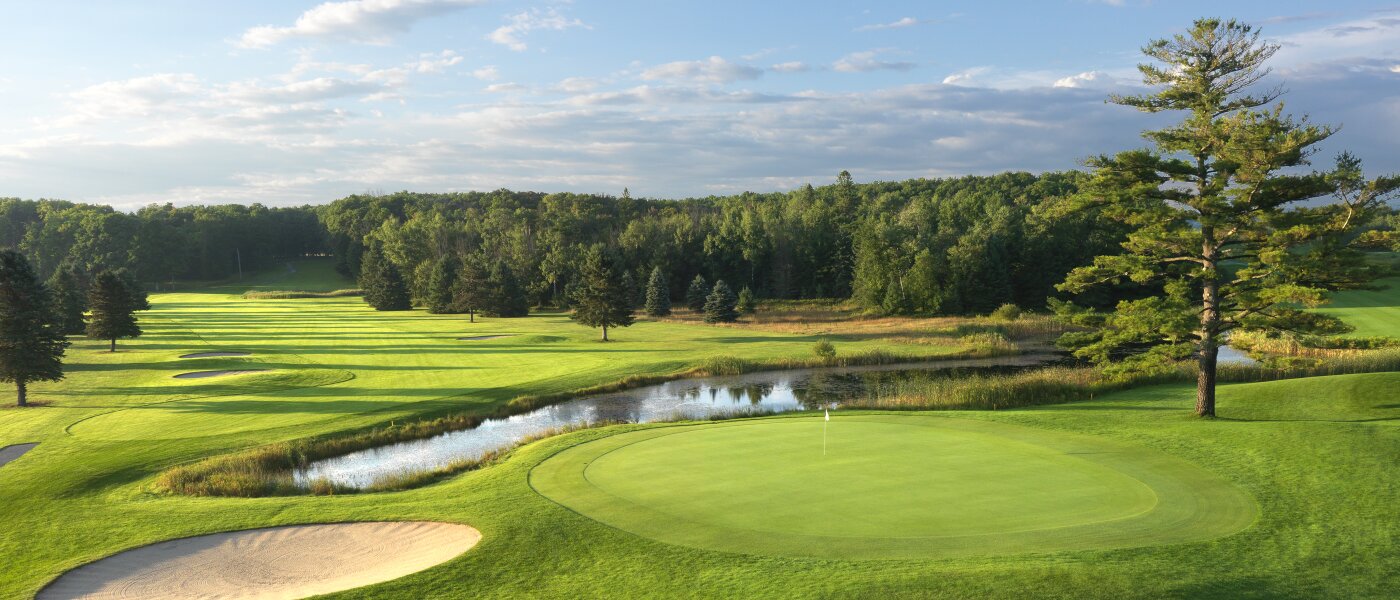 18th Hole, Boyne Mountain Alpine