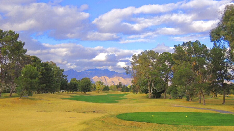 Dell Urich Course - Randolph Golf Complex - hole 14