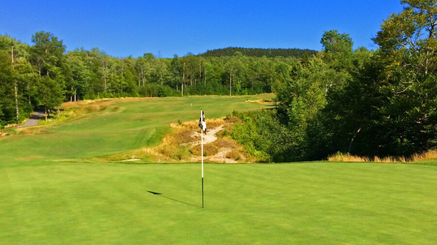 Sunday River Golf Club - 18th hole