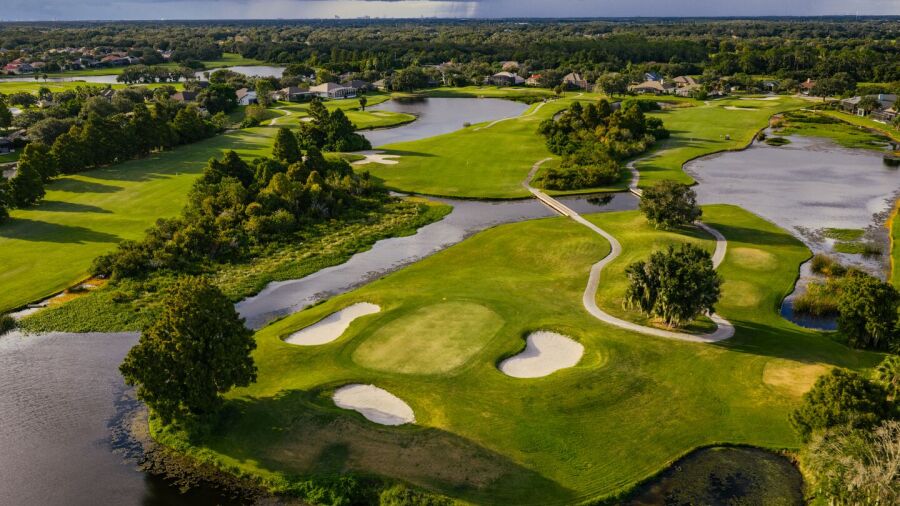 Kissimmee Bay CC: Aerial