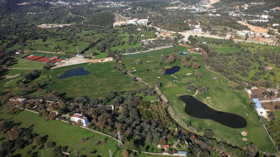 Bodrum GC: Aerial view