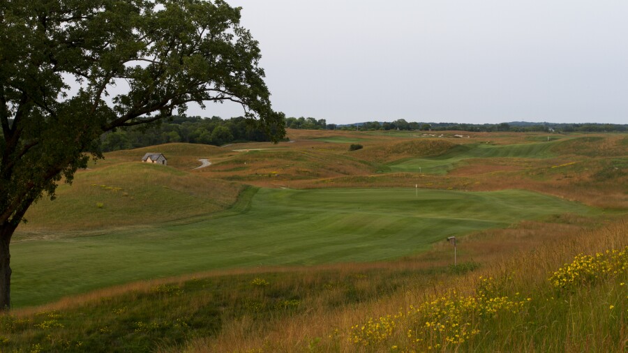 Erin Hills golf course - 17th hole