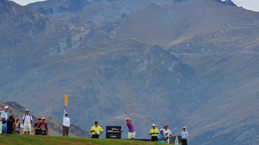 The Hills Golf Club - Lydia Ko - hole 1