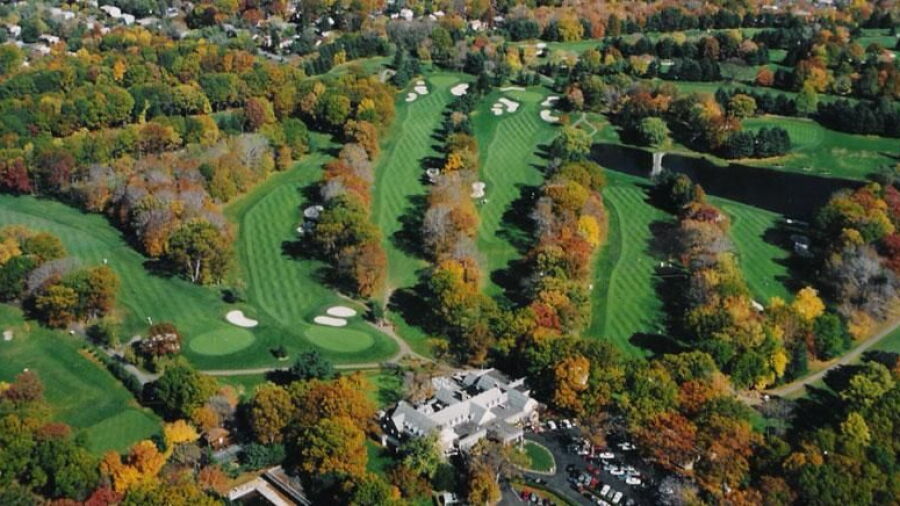 Hackensack GC: Aerial view