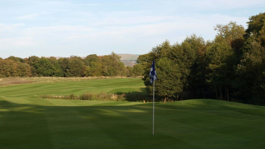 15th green at Mottram Hall