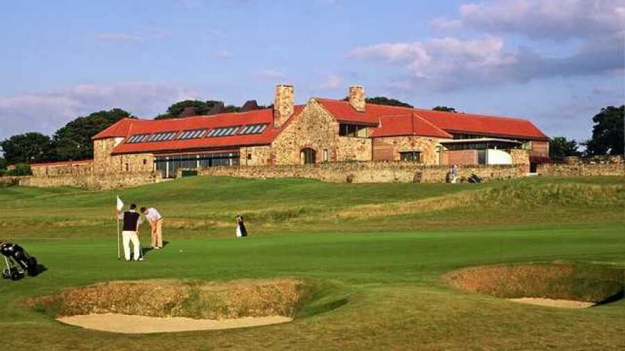 Craigielaw's clubhouse