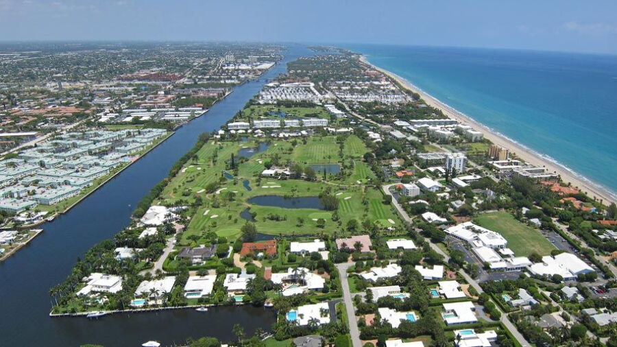 Gulf Stream GC: Aerial view