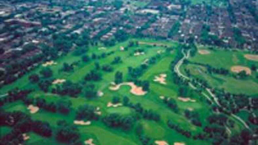 Robert A. Black GC: aerial view