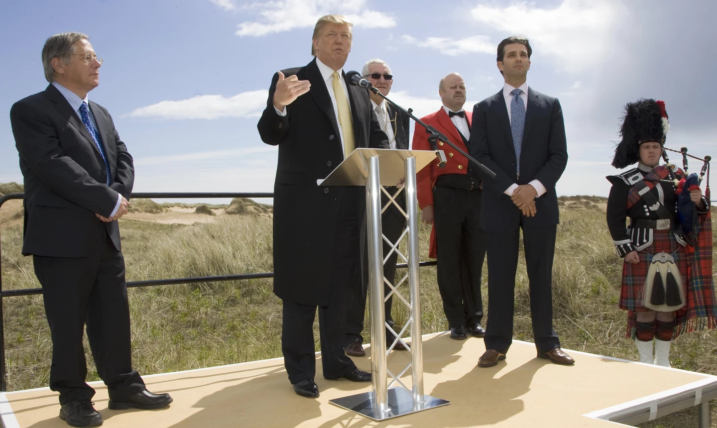 Donald (Don) Trump, Jr. at grand opening