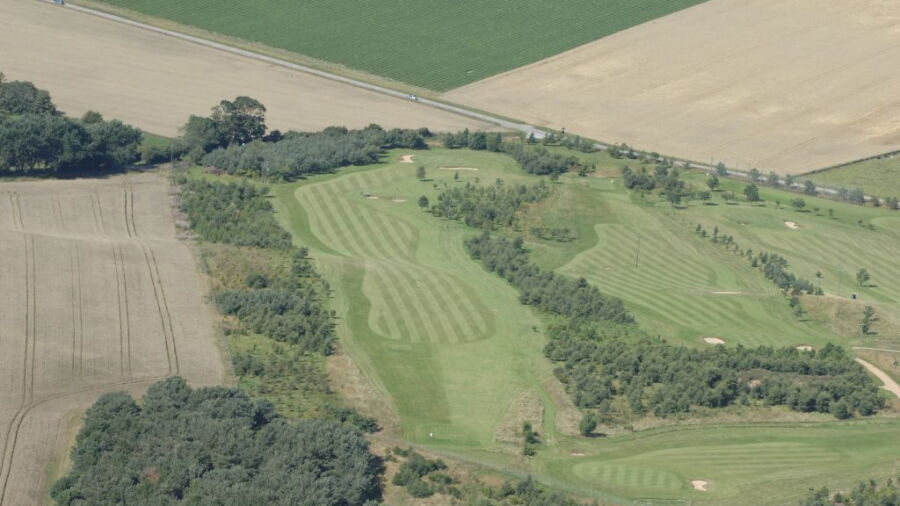 Kinloss Country GC: aerial view