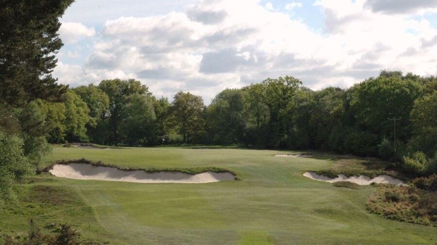 5th green at Broadstone