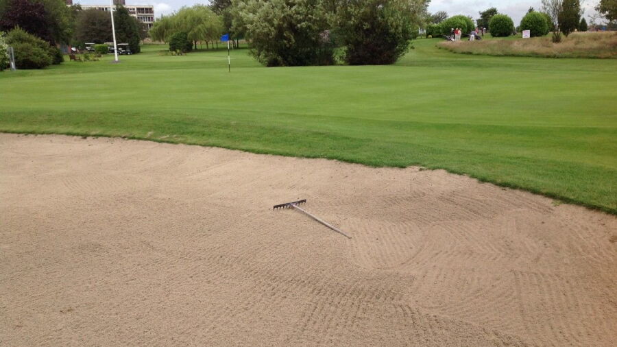 18th green at Newcastle United