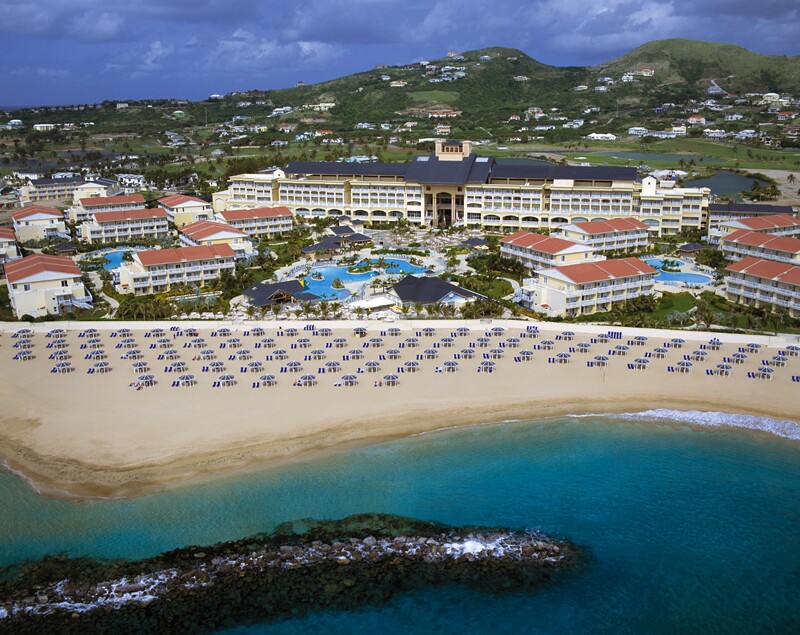 Marriott St. Kitts Resort - aerial view