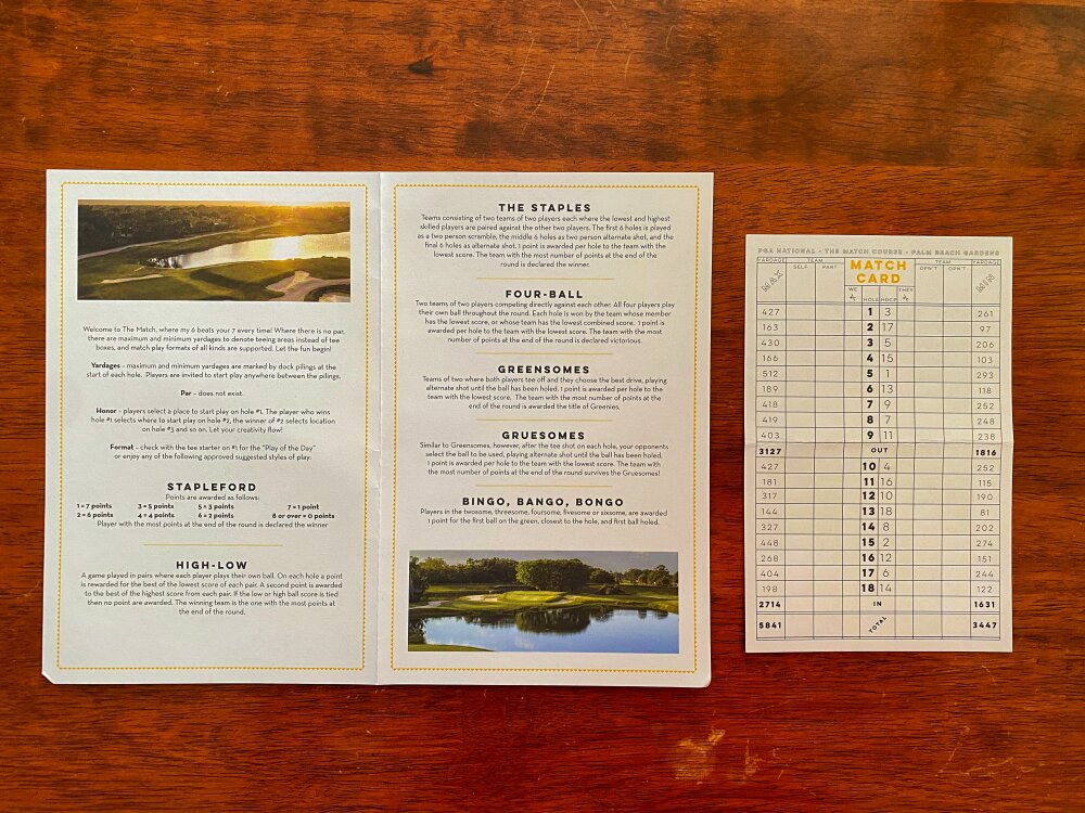 Course review The Match at PGA National Resort & Spa in Florida