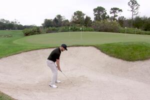 Use Wrist Hinge for Better Bunker Shots