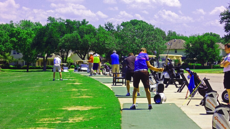 Brookhaven Country Club - practice range