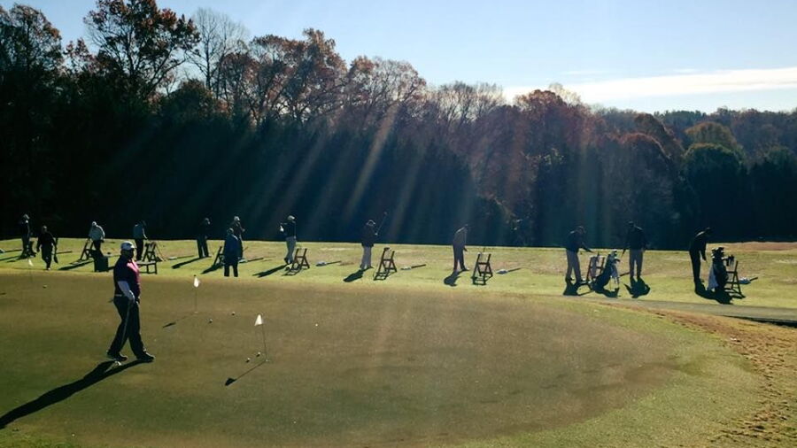Bermuda Run CC: Driving range
