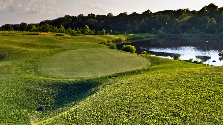 White Clay Creek C.C. golf course - hole 17