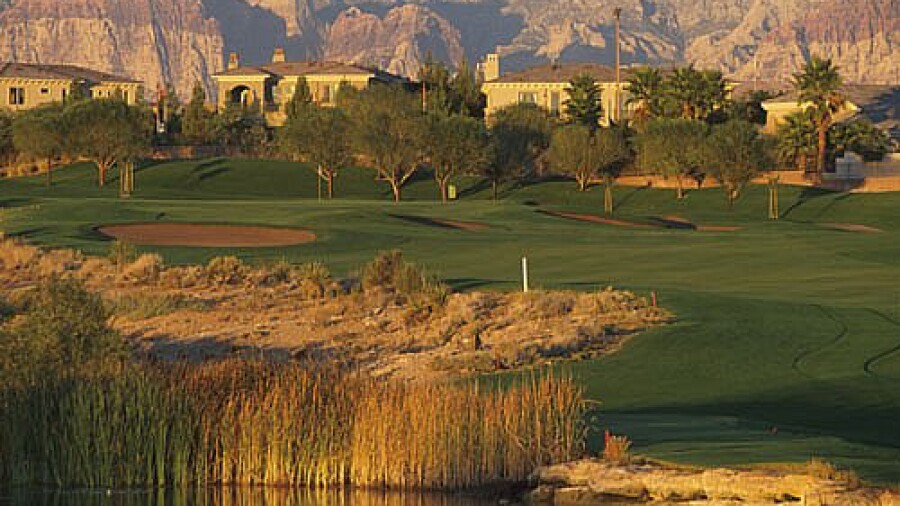 TPC Las Vegas golf course - hole 10
