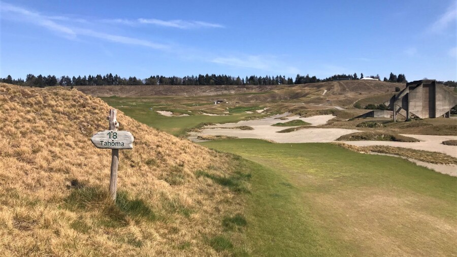 Chambers Bay - hole 18 