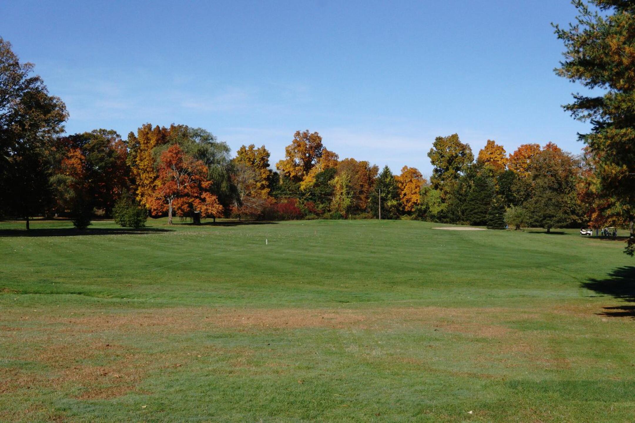 With a wide-open fairway and a flat green, the third presents a birdie opportunity. (Photo submitted by AptlyLinked on 10/20/2022)