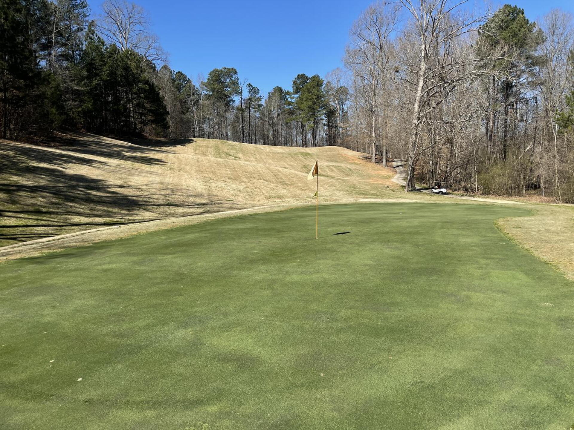 #11 down hill short par 3 (Photo submitted by jmartinoldgolfer1475 on 03/09/2021)