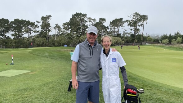 Youth On Course 100 Hole Hike on The Hay at Pebble Beach - caddie