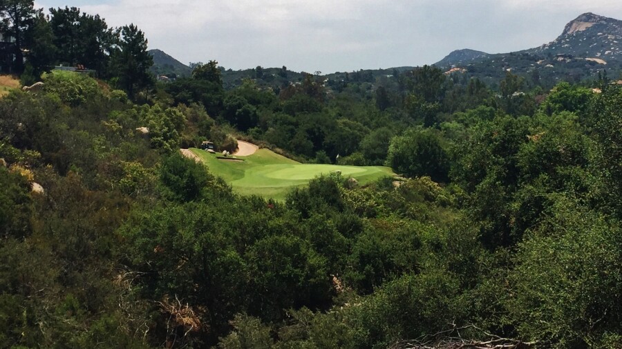 Mt. Woodson Golf Course - hole 3