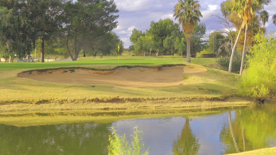 Dell Urich Course - Randolph Golf Complex - hole 16