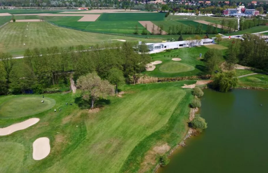 Ptuj GC: Aerial view